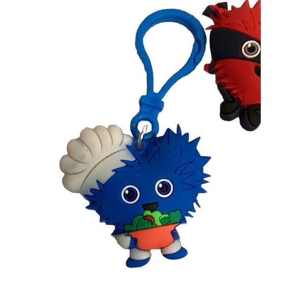 American Heart Association Kids Heart Challenge Keychains Lot Piece AHA Dragons - Picture 13 of 16